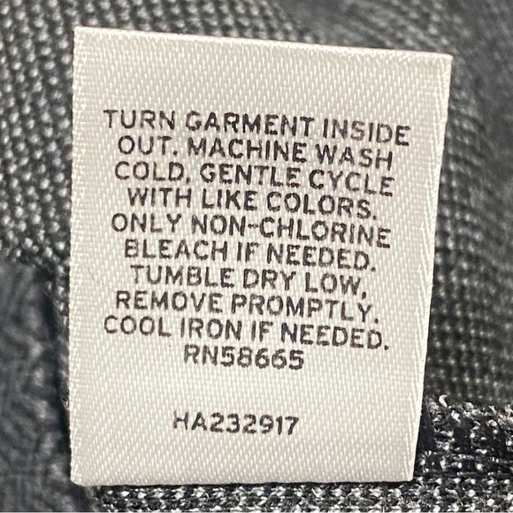 Halogen Gray Black Herringbone Pencil Skirt Office Career Size 8 Preppy - Picture 5 of 6